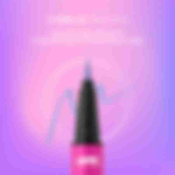 Лайнер для глаз Love Generation Color resourse стойкий, насыщенный, фетровый аппликатор, тон 02, сиреневый, 0,6 мл