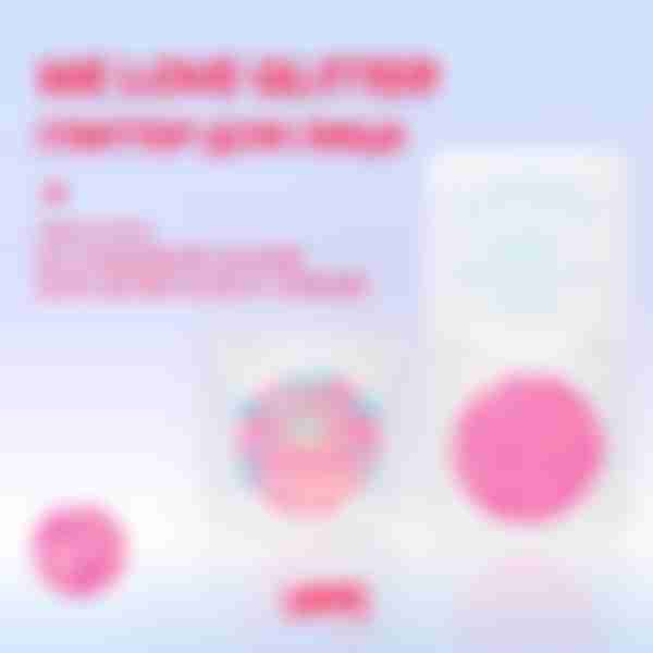 Глиттер для лица Love Generation We love glitter кремовая основа, яркое сияние, тон 02, розовый, 1,8 г