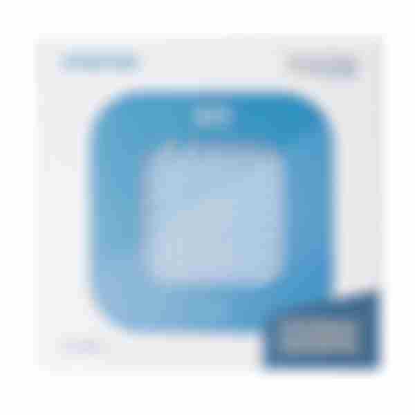 Весы напольные Centek CT-2440, Wave, Led, электронные, размер: 28x28см, цвет: голубой, белый