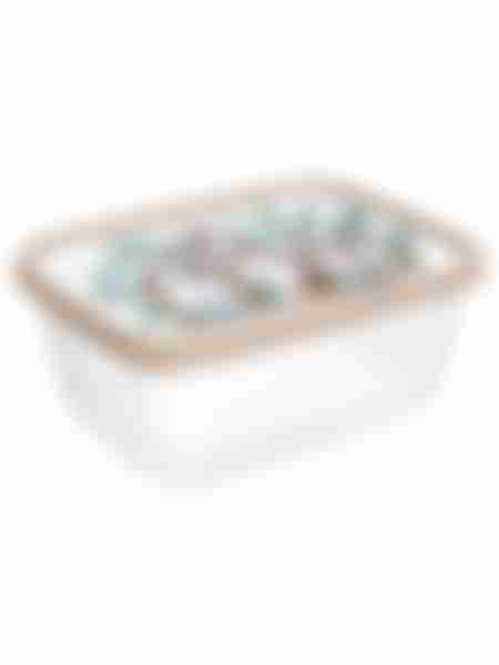 Контейнер для продуктов Asti, прямоугольный, с декором, 0.85л