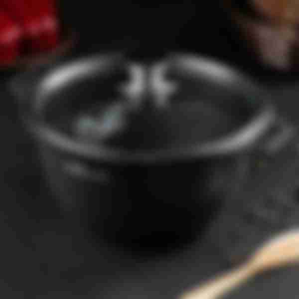 Кастрюля Kukmara Marble Induction, 3л, стеклянная крышка, индукционная, цвет: темный мрамор