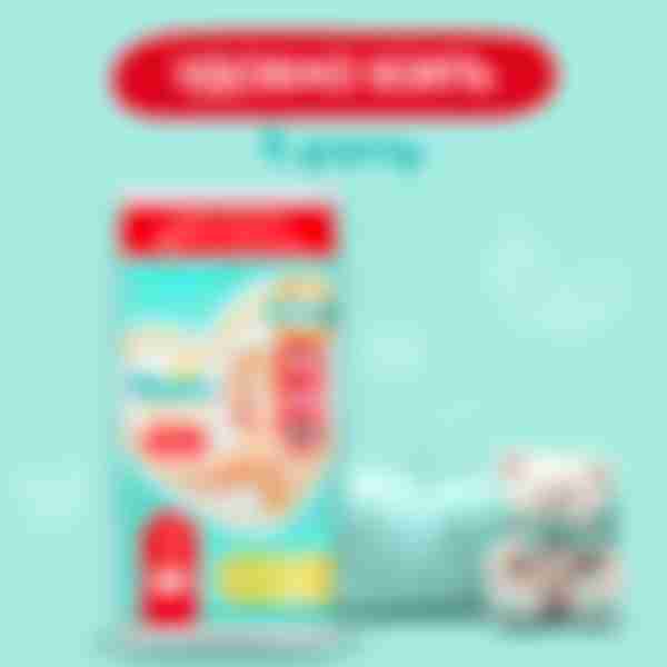 Подгузники-трусики Pampers Premium Care, пробная упаковка, midi/3 (6-11кг), дневные 1шт, ночные 1шт