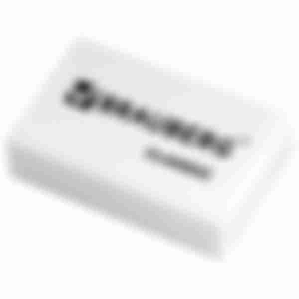 Ластик BRAUBERG Classic 26*17*7мм белый прямоугольный