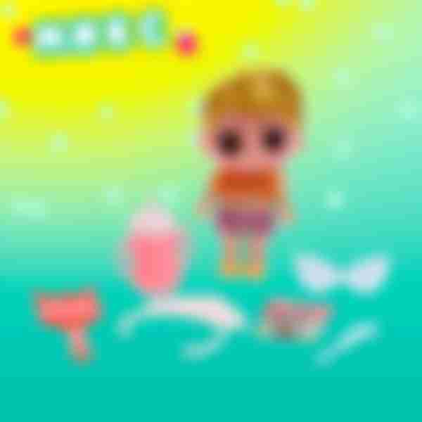 Игрушка-сюрприз в шаре Модная крошка, в ассортименте