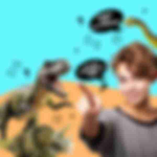 Игрушка - сюрприз Funny Box Динозавры: фигурка, наклейки, в ассортименте