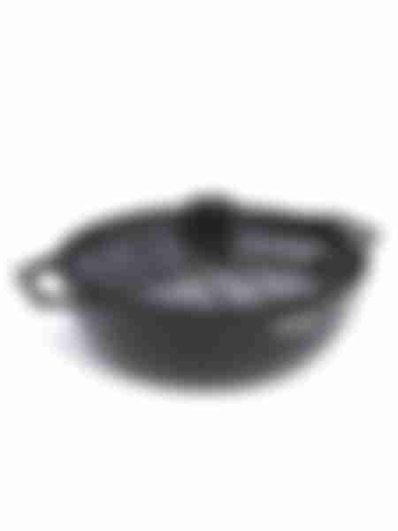 Жаровня 4 л с крышкой с силиконовым ободом Tesoro Florence Induction total dark ИНДУКЦИОННАЯ