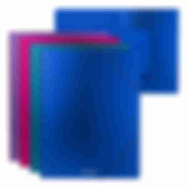 Папка А4 ErichKrause Diamond Vivid на резинке пластиковая в ассорт.