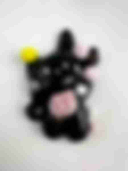 Таба-сквиши Jile Toys Котик с помпонами, 1шт