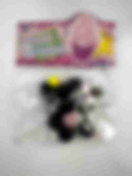 Таба-сквиши Jile Toys Котик с помпонами, 1шт