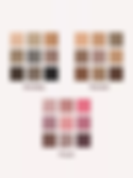 Палетка теней для век Divage Easy Nude, тон: Tanned, 9 цветов, 9г