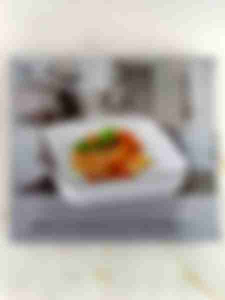 Форма для запекания Fresco Elegance, квадрат, 31x27x5см, цвет: белый и черный
