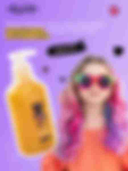 Гель для душа женский Ezze Wow Gum, аромат жвачки, желтый мерцающий, 200мл