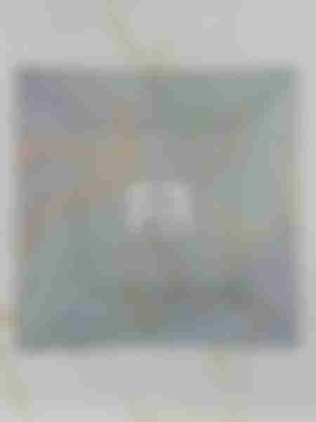 Блюдо Fresco Мрамор, квадратное, 25x25см, синий