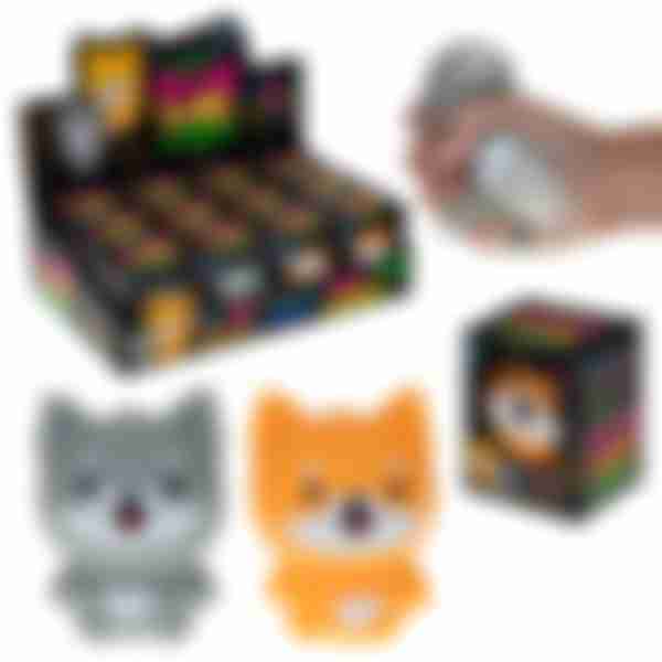 1toy Крутой замес хитрый лисенок  2 цв. В асс, 6*7,5*5см, в кор., 12 шт.в дб.