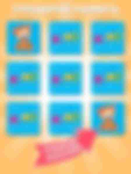 Настольная игра Мемо Зверята, 3+, 32 карточки