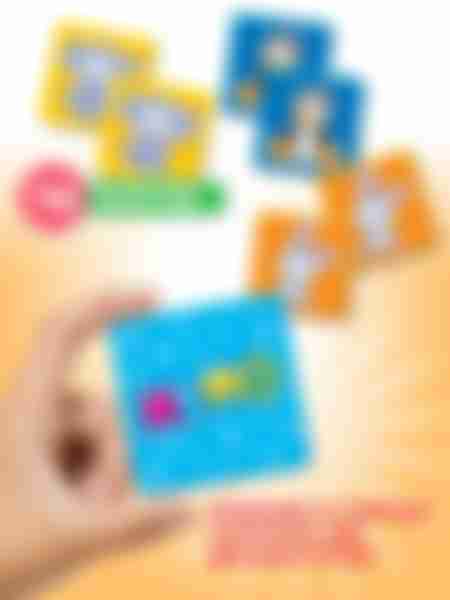 Настольная игра Мемо Зверята, 3+, 32 карточки