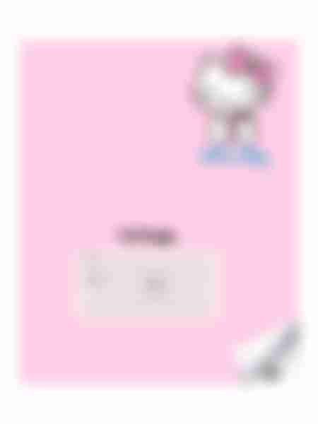 Тетрадь в линейку Centrum Hello Kitty 12л, в ассортименте, 1шт
