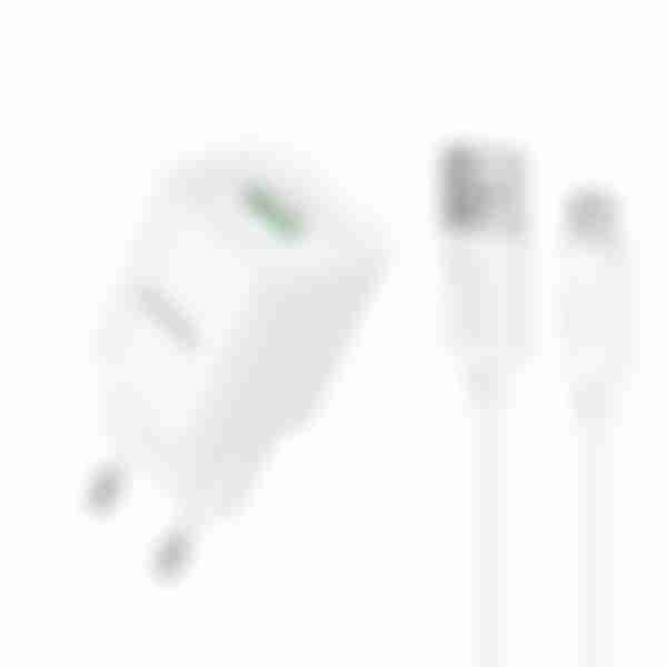 CЗУ Hoco 1USB/Micro 3.0A 18W 1м быстрая зарядка C145A
