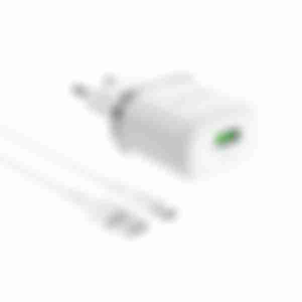 CЗУ Borofone 1USB/Type-C 3.0A 18W 1м быстрая зарядка BA36A