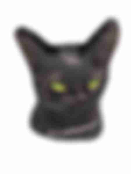 Мягкая игрушка-мем Кот пилит ногти, 24 см