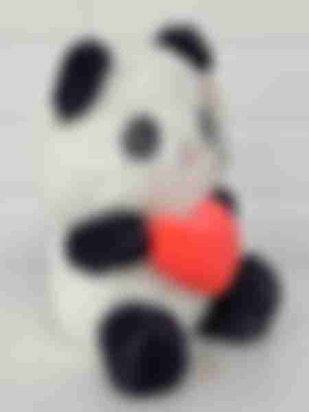 Игрушка мягкая Panda hearts, 20x15x14см, в ассортименте