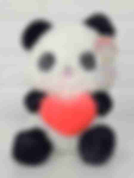 Игрушка мягкая Panda hearts, 20x15x14см, в ассортименте