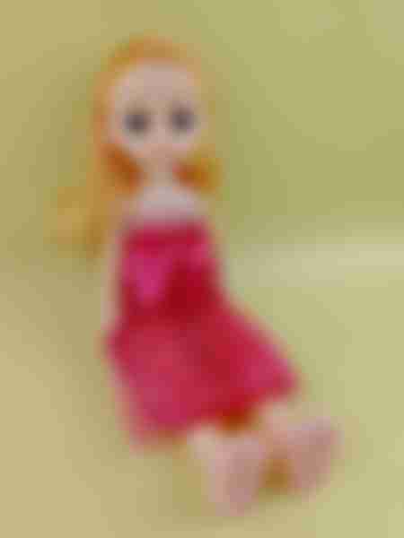 Кукла Jile Toys Красотка, с бантиком, 30см