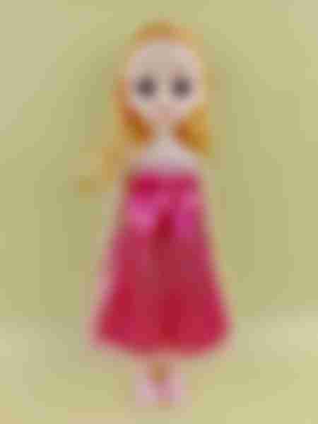 Кукла Jile Toys Красотка, с бантиком, 30см