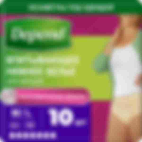 Трусы для взрослых ночные Depend Супер Плюс M / L для женщин, 10 шт