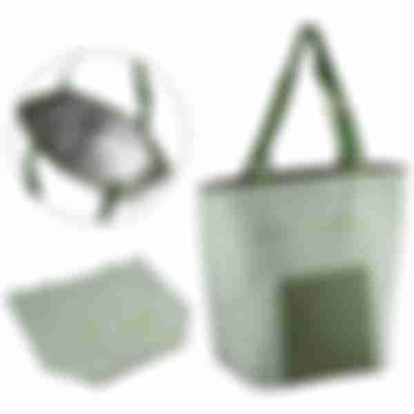Термосумка Экос Leaves Tote, CB-43, 20л, р-р: 42*17*34см