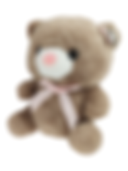Игрушка мягкая Jile Toys Мишка с заколкой, 23см