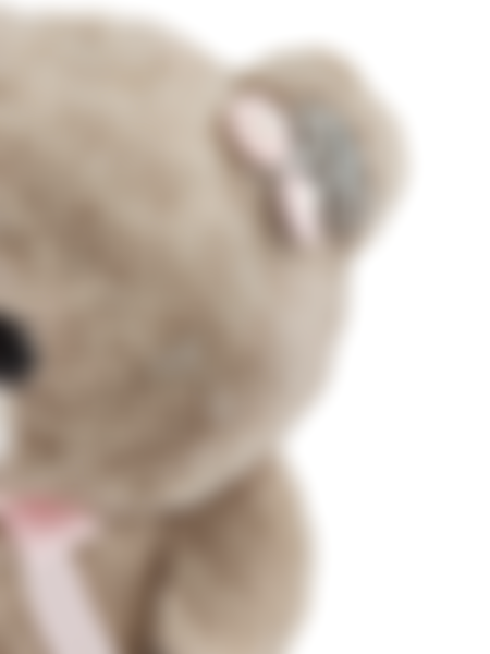 Игрушка мягкая Jile Toys Мишка с заколкой, 23см