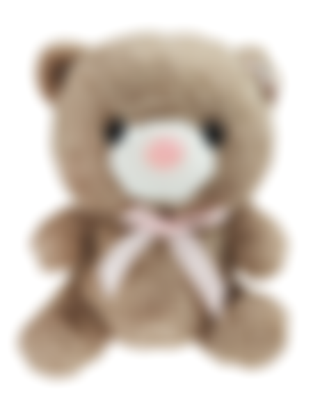 Игрушка мягкая Jile Toys Мишка с заколкой, 23см