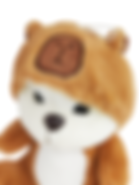 Игрушка мягкая Jile Toys Мишка в костюме капибары, 30см