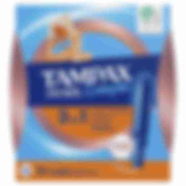 TAMPAX Compak Pearl Женские гигиенические тампоны с аппликатором Super Plus Duo 16шт