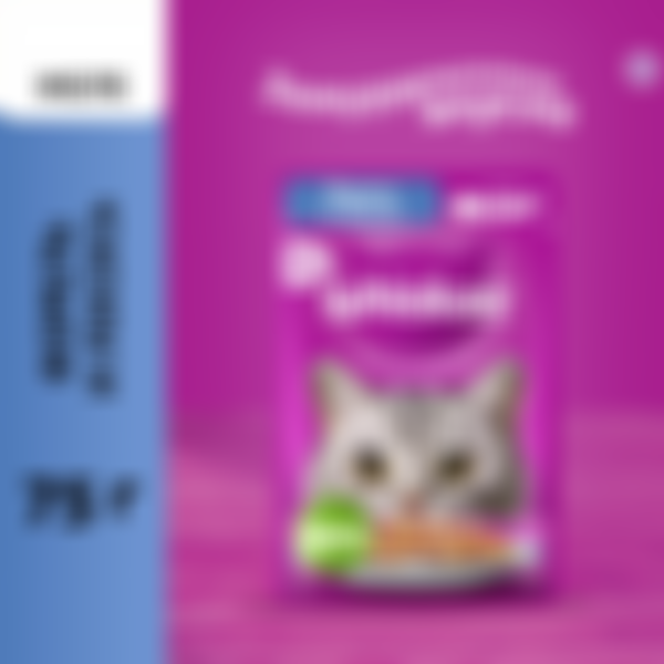 Whiskas влажный корм для кошек форель/лосось желе 75г
