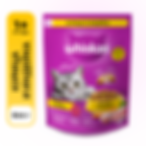 Сухой корм для кошек Whiskas 800г Подушечки с паштетом, курица и индейка