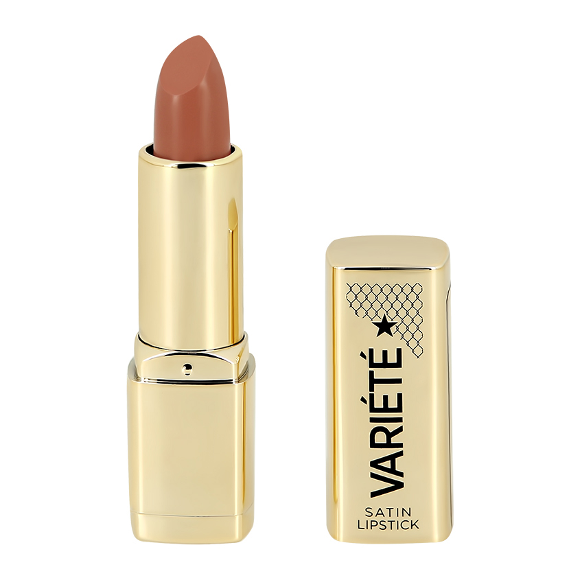 Губная помада Eveline Cosmetics Variete, сатиновая, тон: 10 темно ...