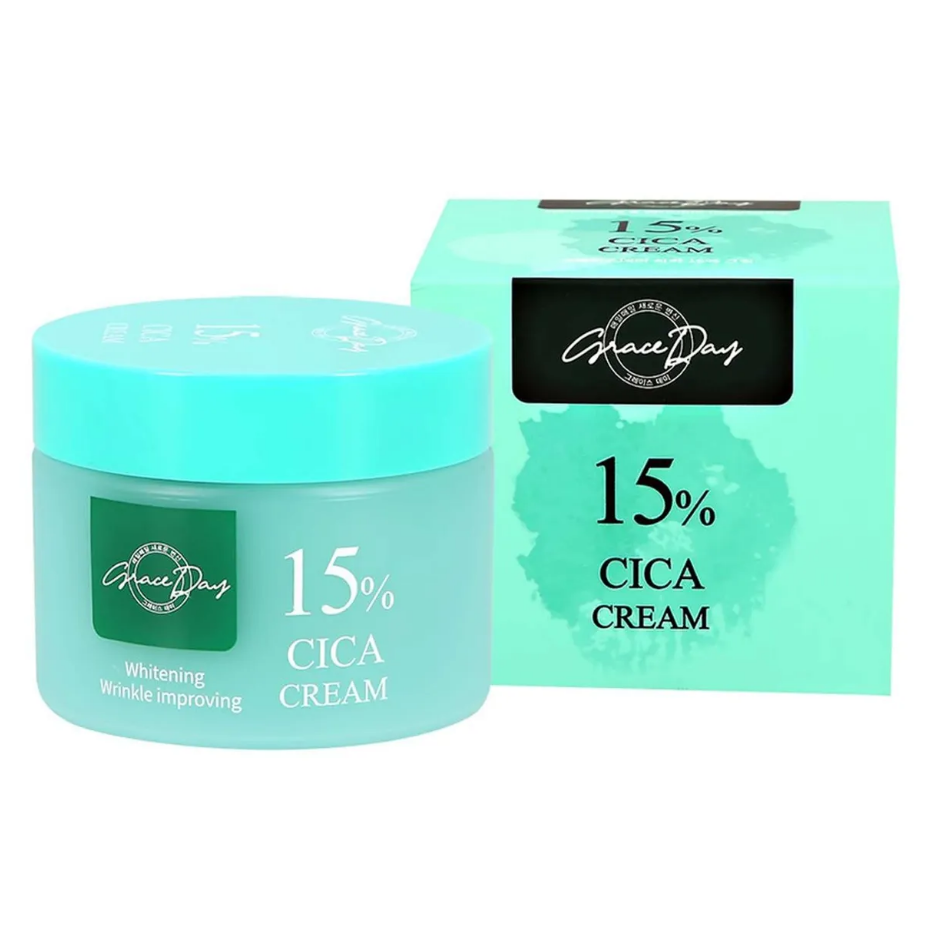 Крем для лица Grace day Cica Cream 15%, с центеллой азиатской, 50 мл ...